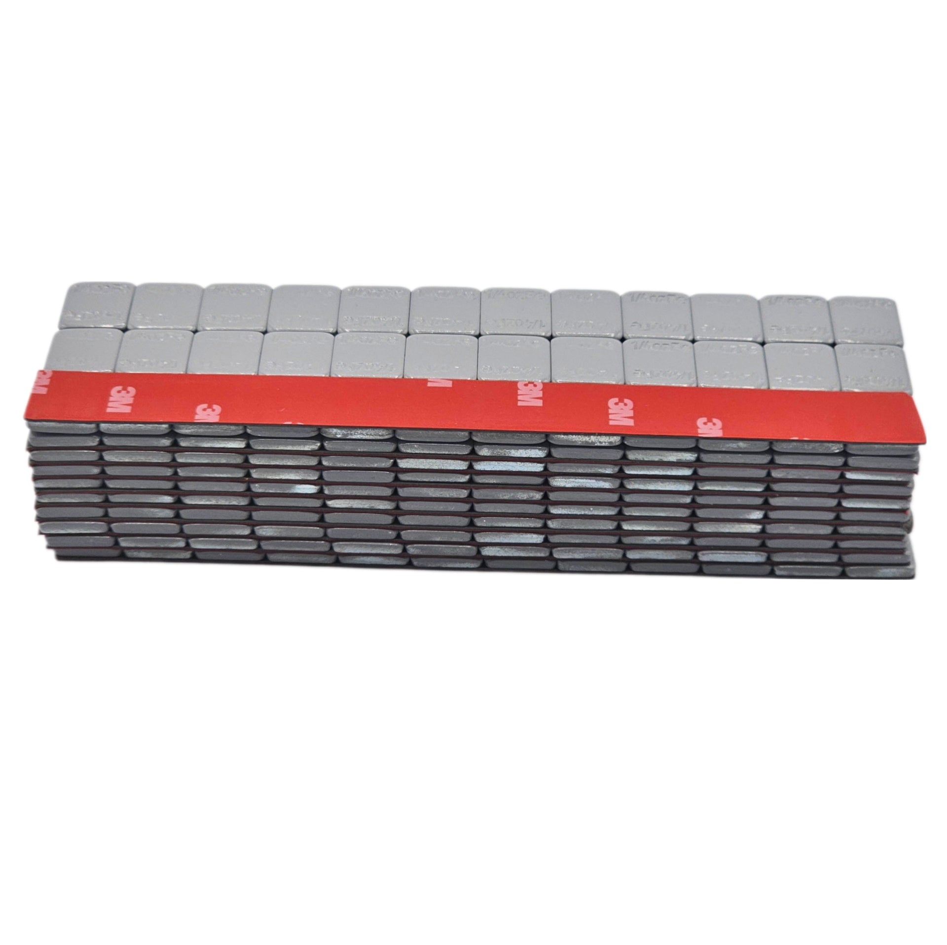 Stick-On Wheel Weights Gray Coated - 0.25 oz Increments with 3M Adhesive Tape