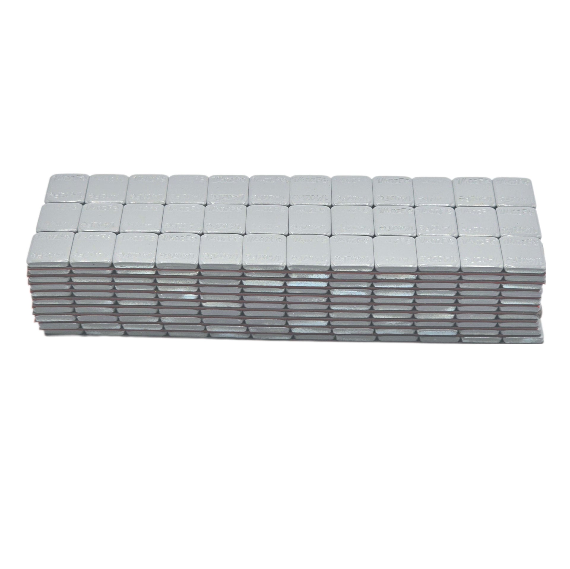 Stick-On Wheel Weights Gray Coated - 0.25 oz Increments with 3M Adhesive Tape