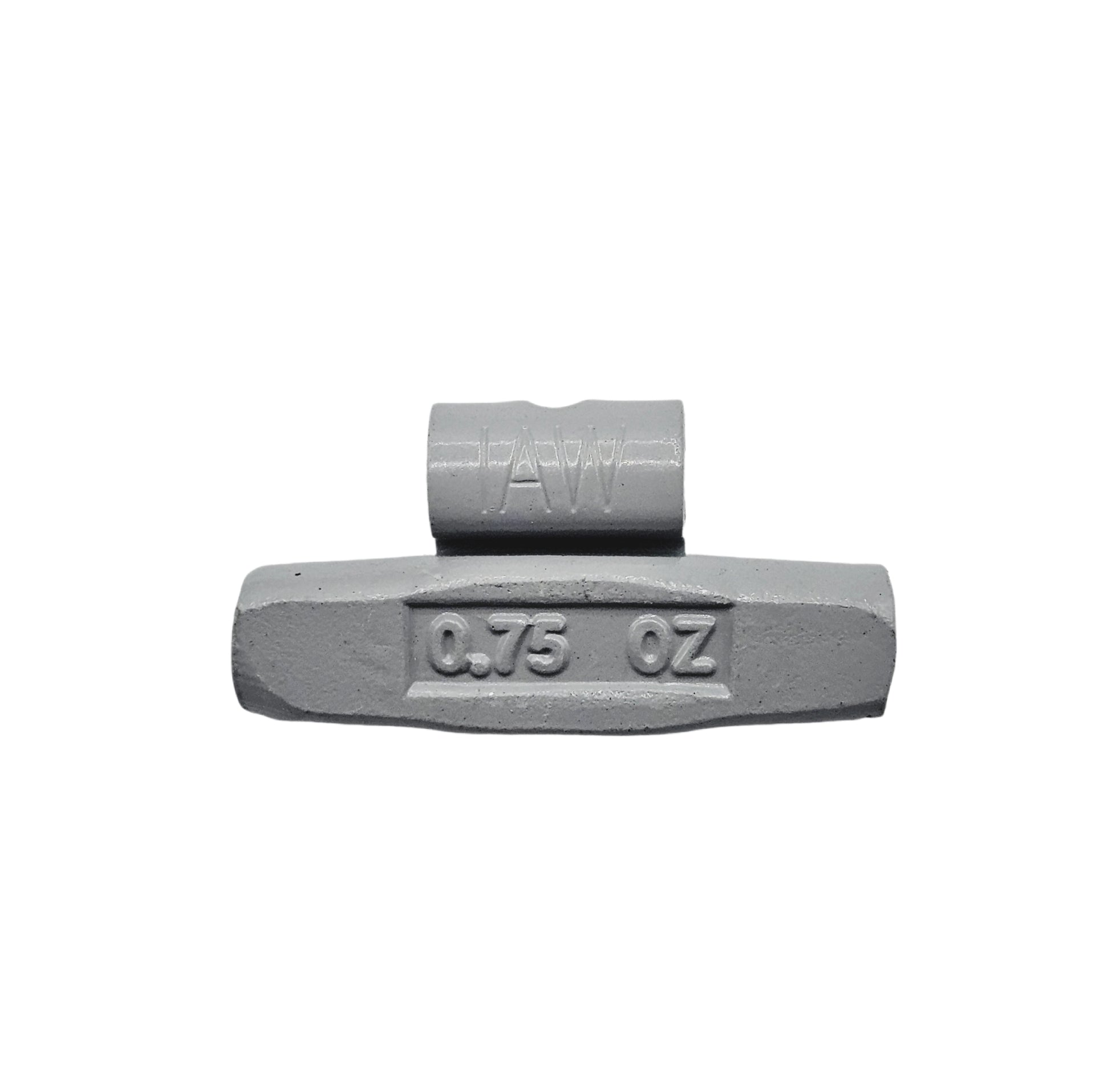 100-Piece Clip-On Wheel Weight Kit IAW Style - Gray Coated Assortment 0.25-1.00 oz