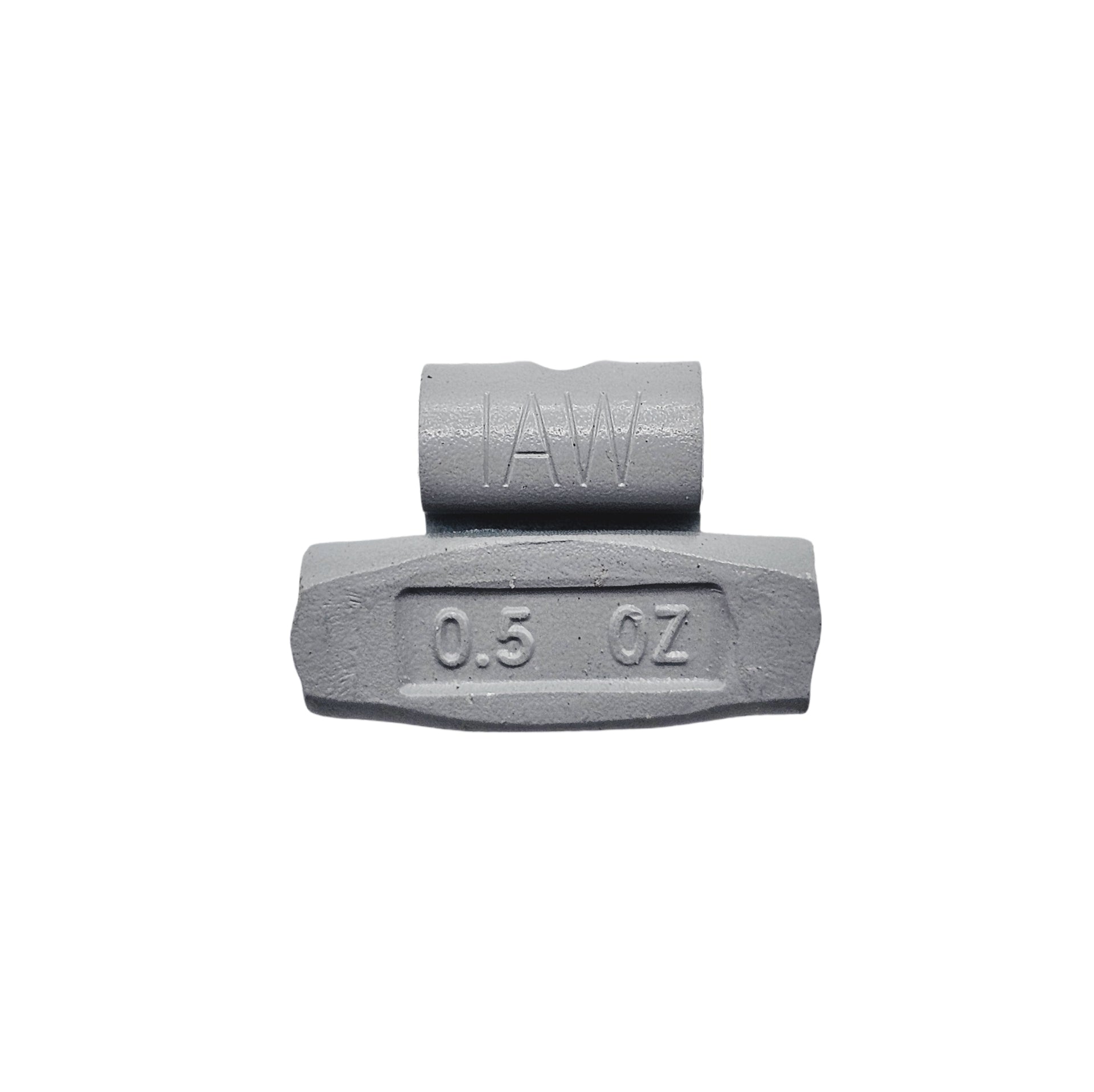 100-Piece Clip-On Wheel Weight Kit IAW Style - Gray Coated Assortment 0.25-1.00 oz