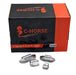 C-Horse clip-on wheel weights packaging with weights displayed in front