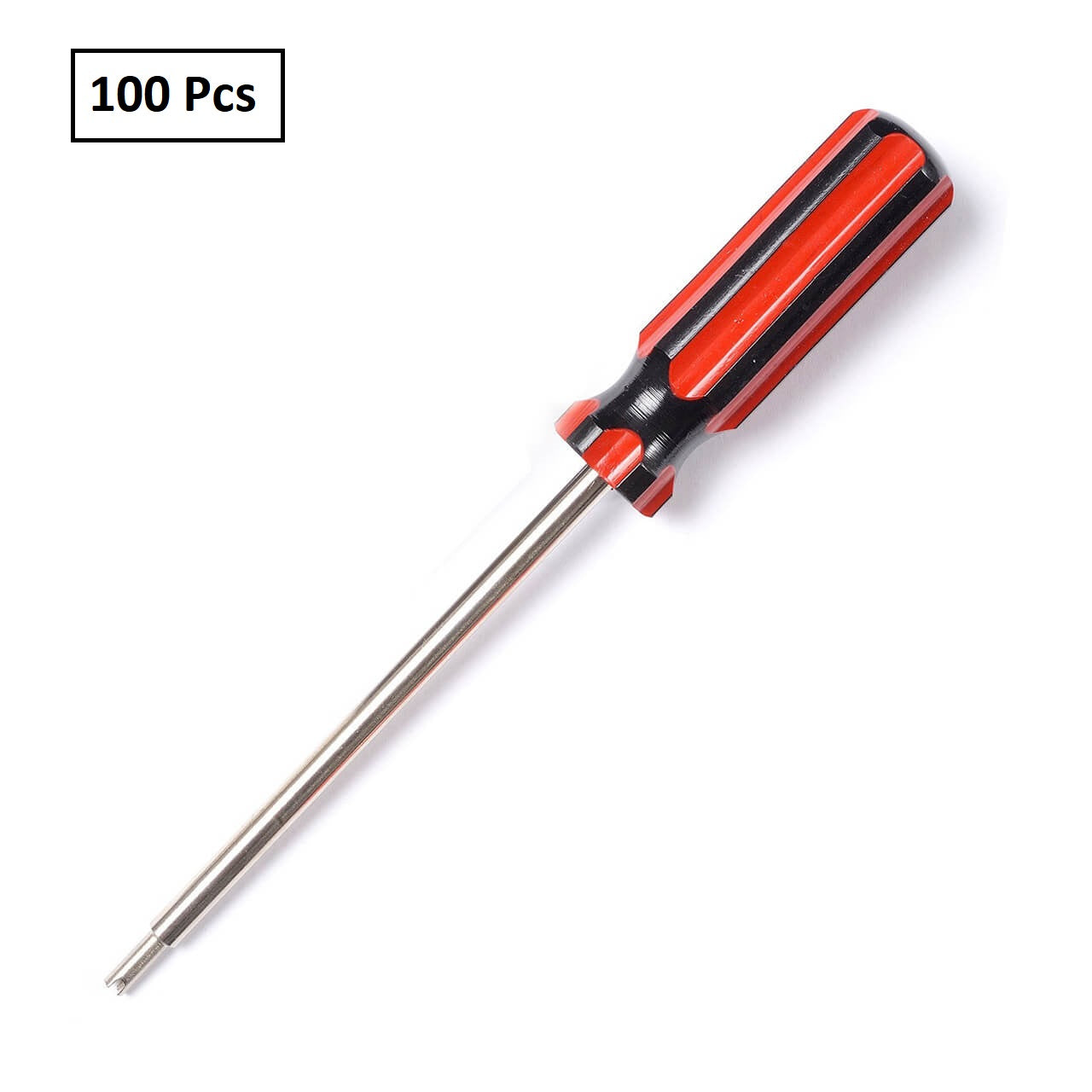 C-HORSE VT1115L Valve Stem Core Remover Tool - 8" Extra-Long Bore for Deep TPMS Valve Stems