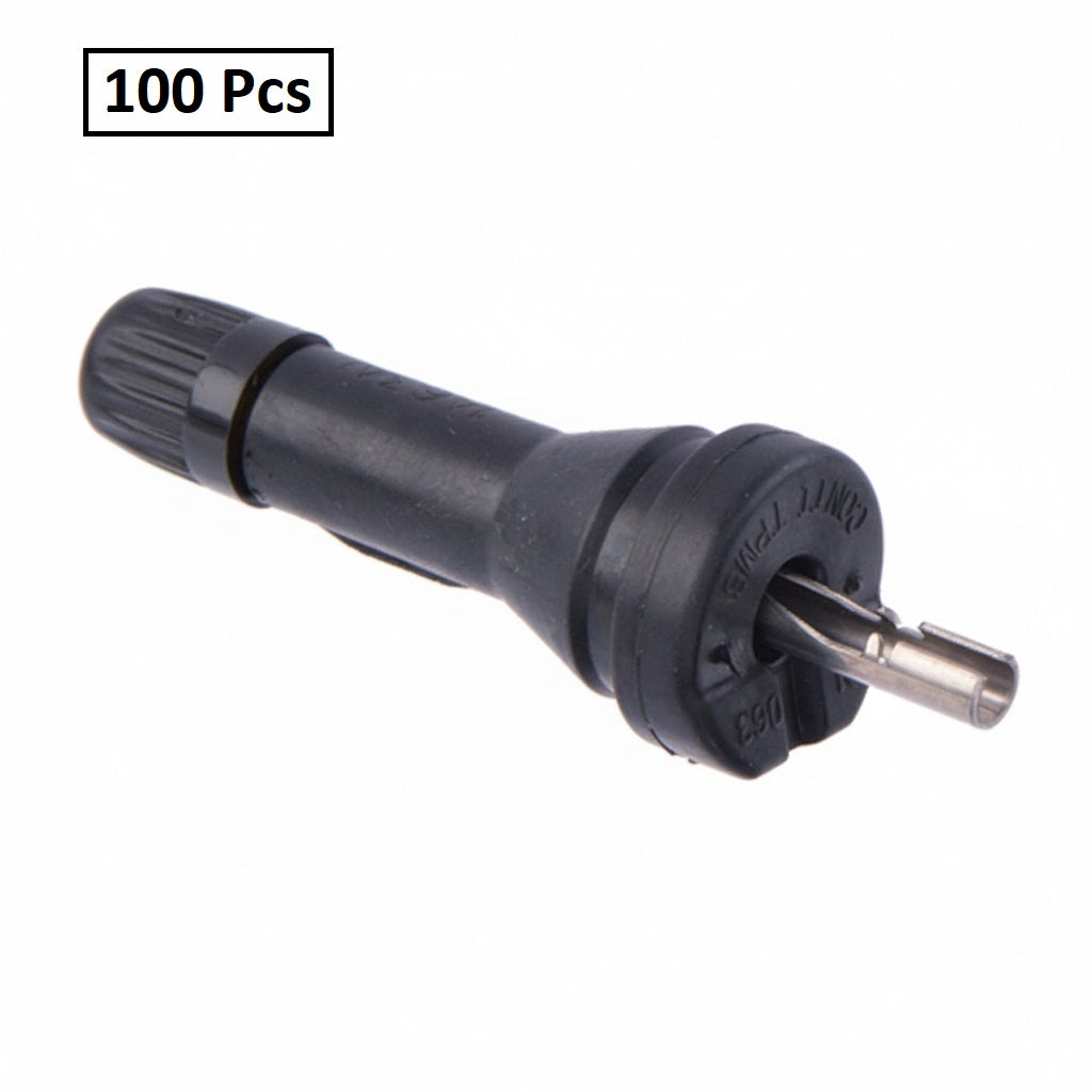 TPMS Valve Stem Kit Model 20043 - Snap-In Rubber Style for Tire Pressure Sensors