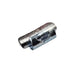 Metal clip on a white background