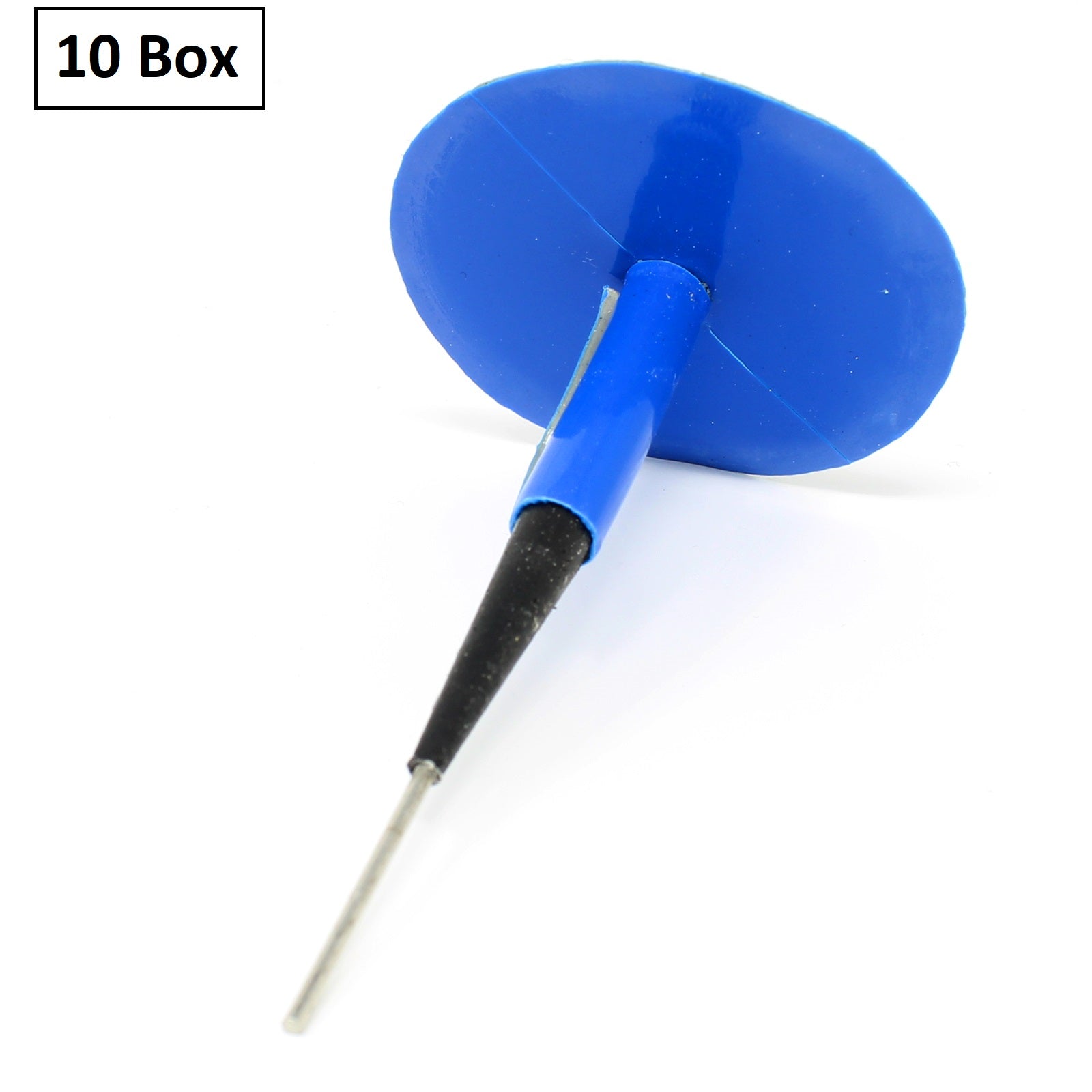 Medium Combination Tire Repair Patch Plug - 1-7/8" x 1/4" Seal Lead-Wire Patch (24-Pack)