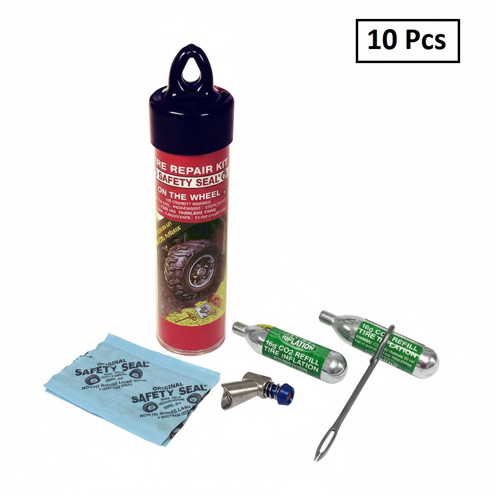 Safety Seal ATV Kit in a watertight floating tube includes: "Made in The USA"