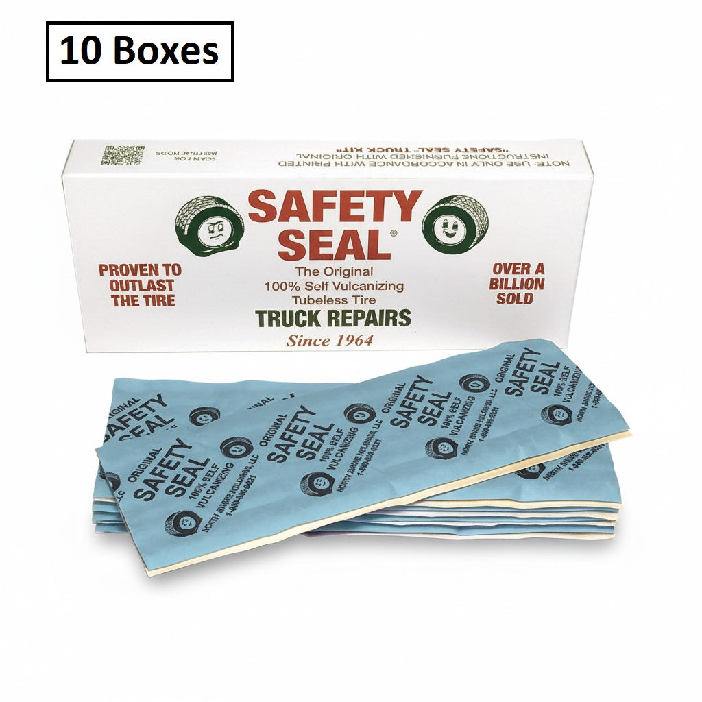 Safety Seal 8" Truck Tire Plugs tire repair brown Box 30 plugs