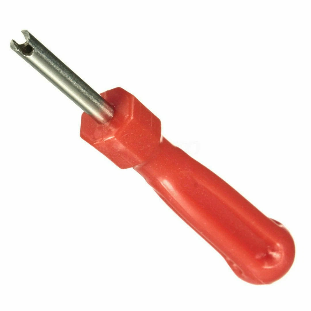 VT1115P Plastic-Handle Universal Valve Core Remover Tool - Standard Bore for Tire Service