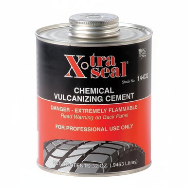 Can of XtraSeal chemical vulcanizing cement