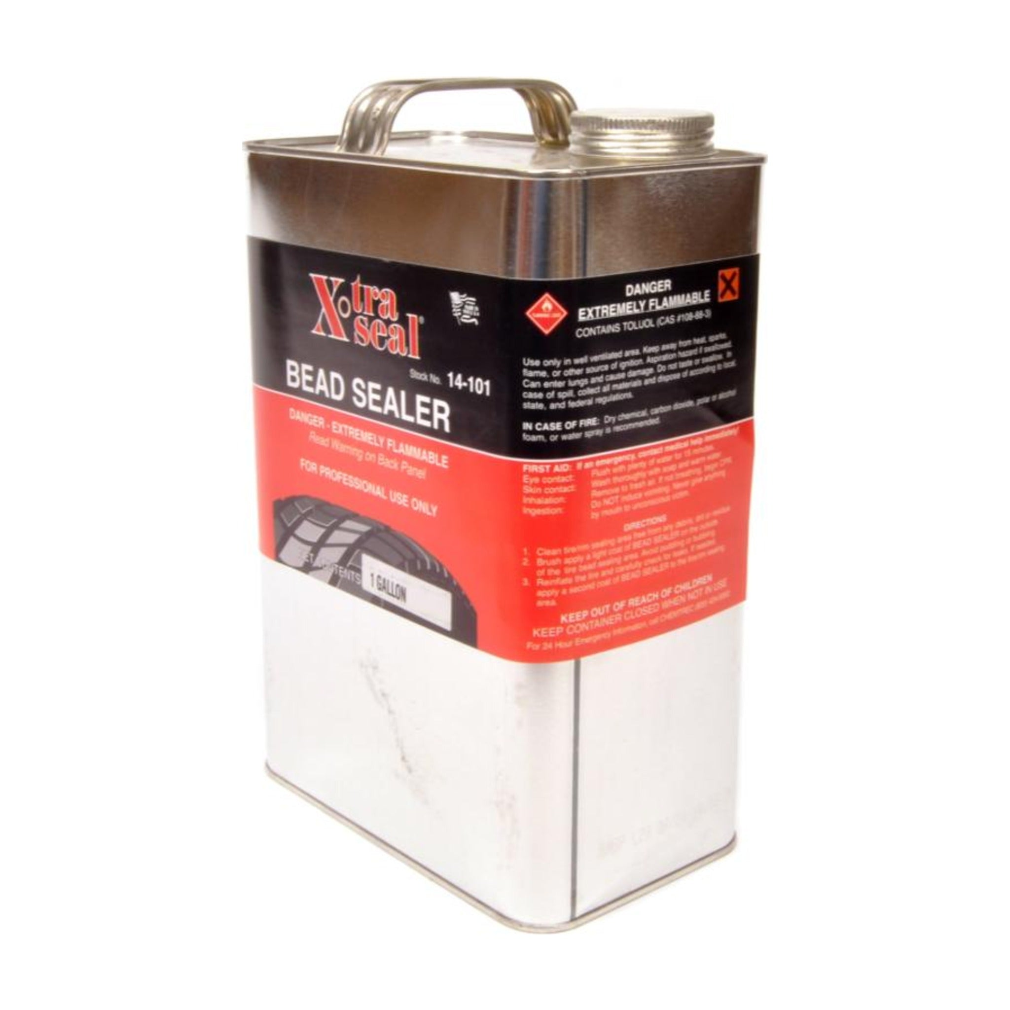 Xtra Seal Tire Shop Fluids - Chemical Vulcanizing Cement 1 Gallon "14-008GAL" / Tire Bead Sealer 1 Gallon "14-101GAL" & 5 Gallon "14-104"
