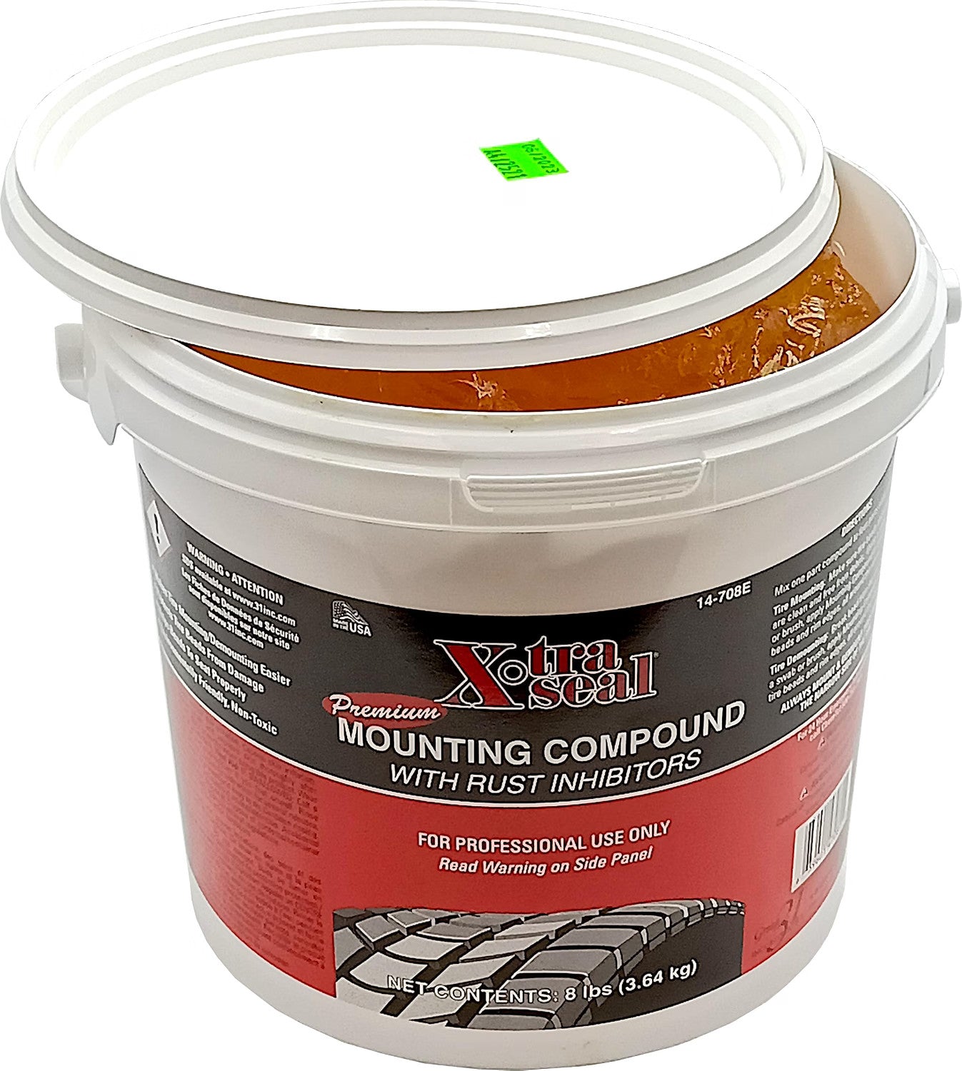 Xtra Seal 8lb Pail Tire Mounting & Demounting Compound "14-708E"