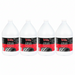 Four bottles of Xtra Seal X-Tra Slik tire sealant on a white background