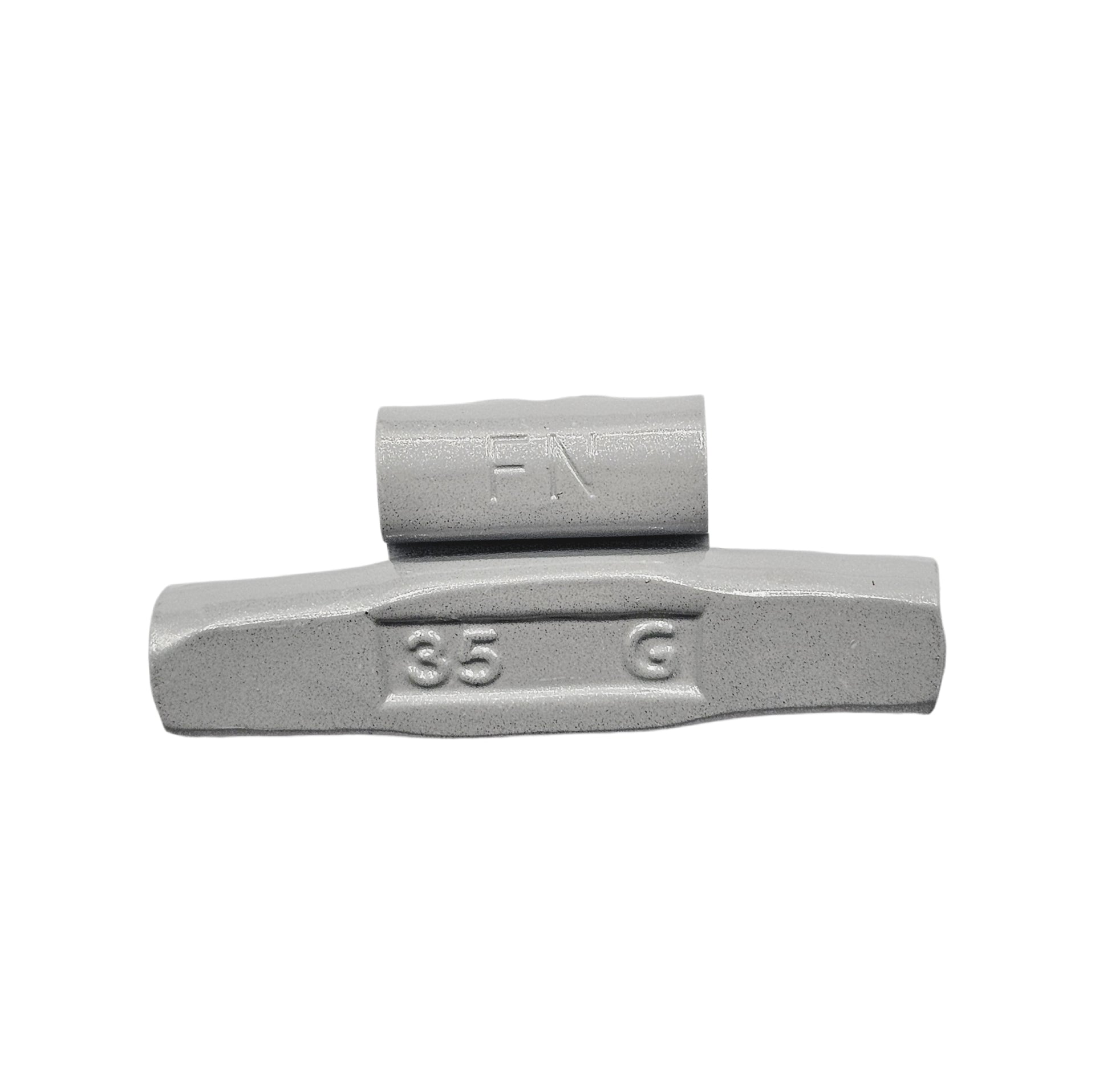 200-Piece Clip-On Wheel Weight Kit FN Style - Gray Coated Assortment 5g-40g