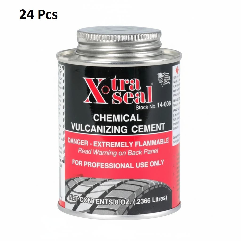 XTRA SEAL 8oz Chemical Vulcanizing Rubber Cement/Glue Tire Patch Glue "14-008 "