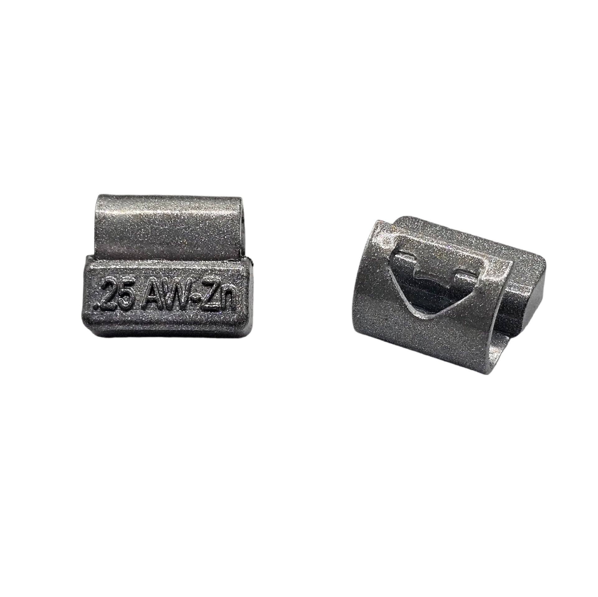 250-Piece Clip-On Wheel Weight Kit AW Style - Zinc Assortment 0.25 oz