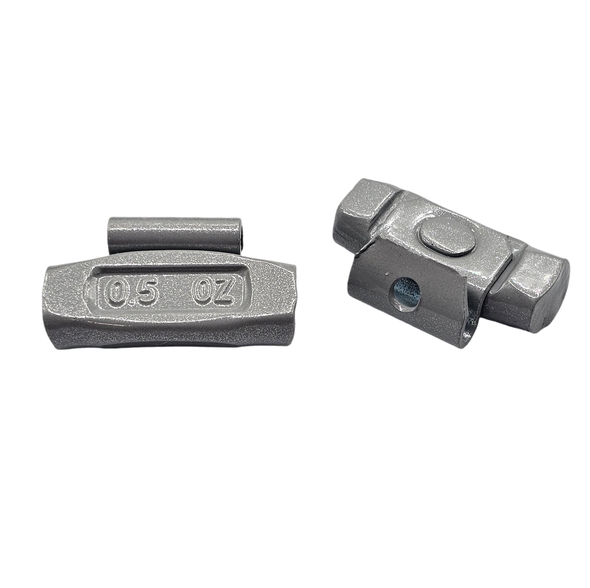 250-Piece Clip-On Wheel Weight Kit P Style - Gray Coated Assortment 0.50 oz