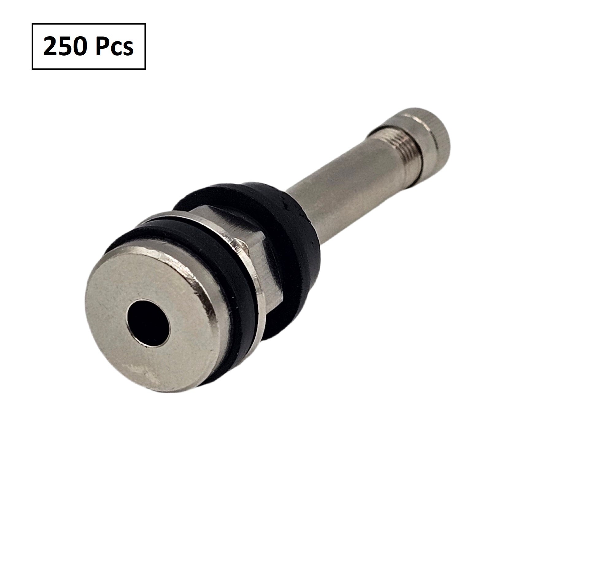 TR416L Metal Clamp-In Valve Stem - 2" Extra-Long for 0.453" or 0.625" Rim Holes