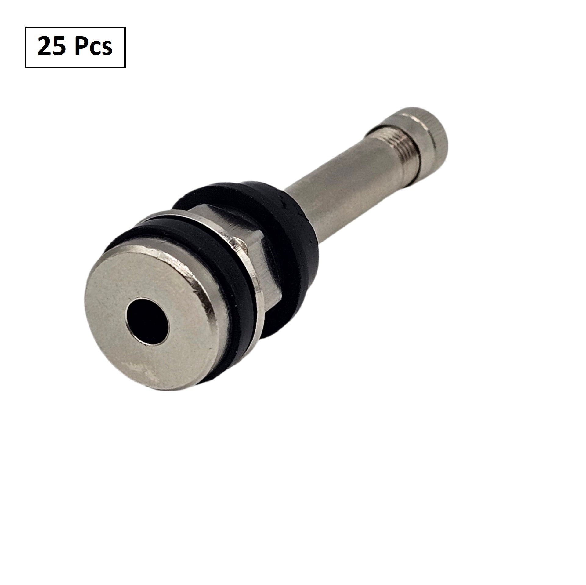 TR416L Metal Clamp-In Valve Stem - 2" Extra-Long for 0.453" or 0.625" Rim Holes