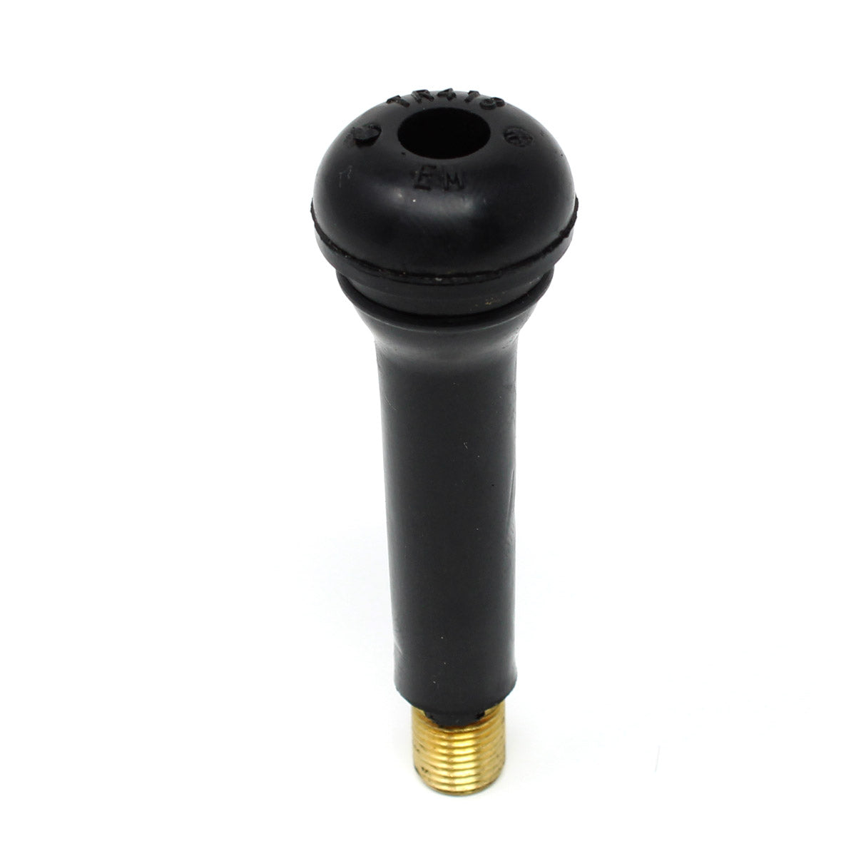 TR418 Snap-In Rubber Valve Stem - 2" Extended Length for Deep Wheels (100-Pack)