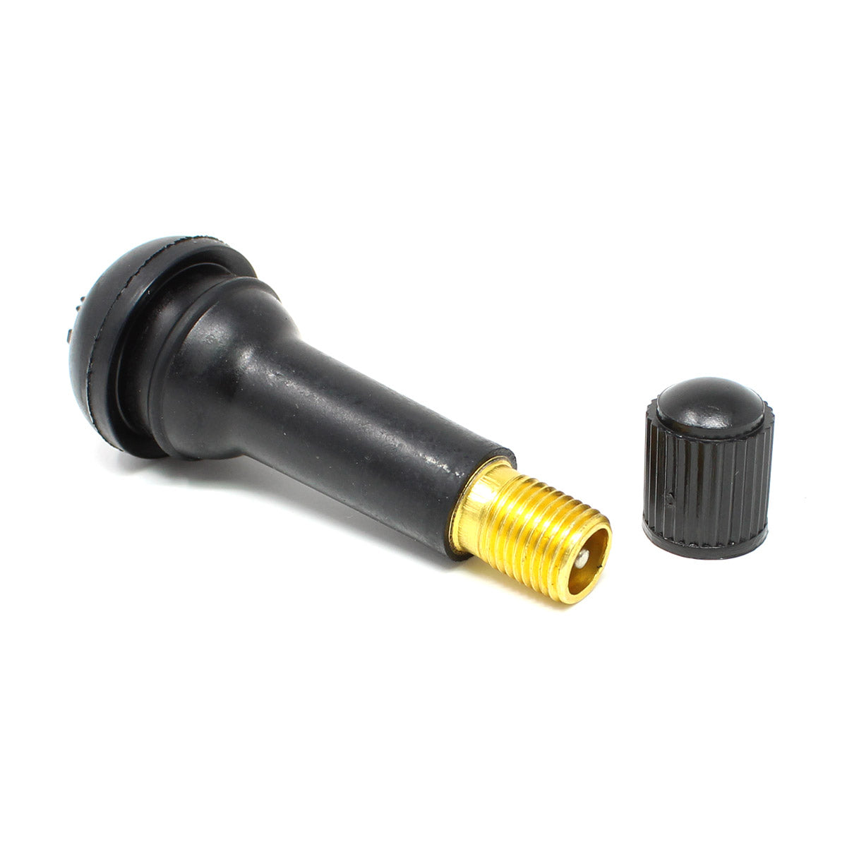 TR425 Snap-In Rubber Valve Stem - 2" for 0.625" Valve Holes (100-Pack)