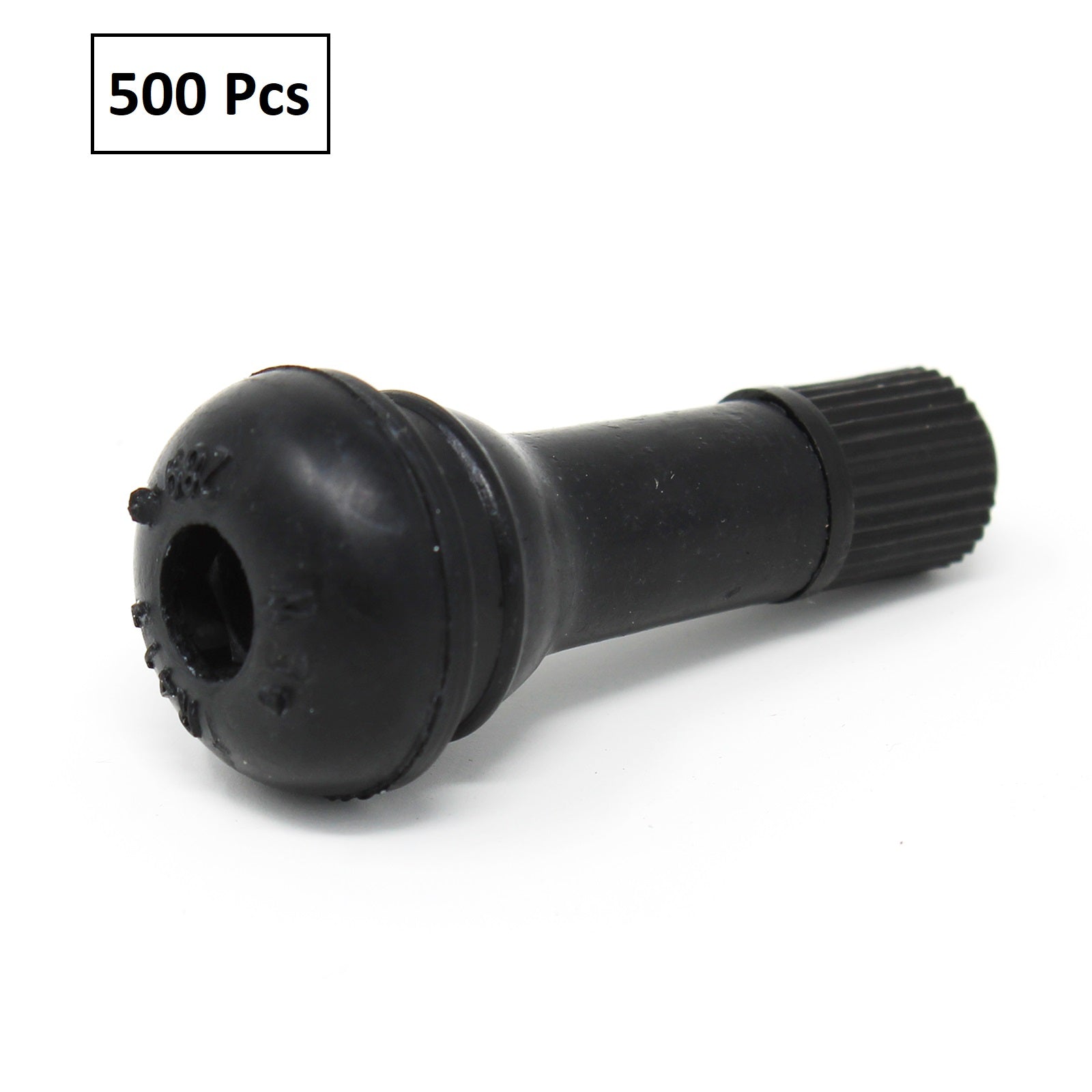TR413 Snap-In Rubber Valve Stem - 1.25" for Passenger Cars & Light Trucks (100-Pack)
