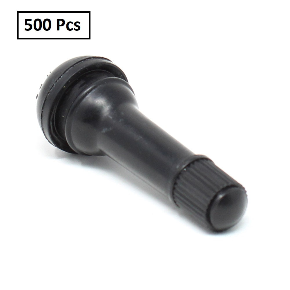 TR414 Snap-In Rubber Valve Stem - 1.5" for Passenger Cars & Light Trucks (100-Pack)