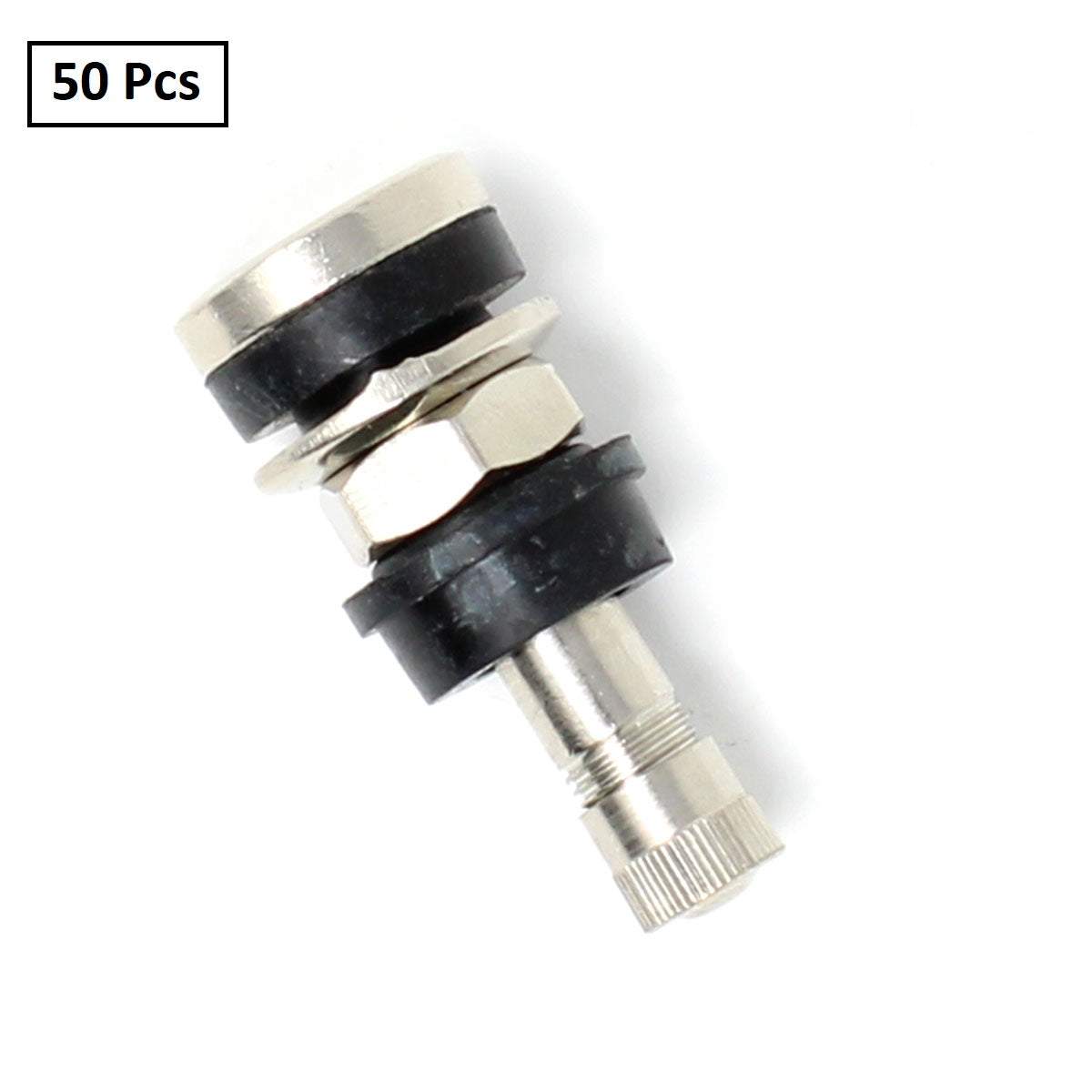 TR416 Metal Clamp-In Valve Stem - 1.25" for 0.453" or 0.625" Rim Holes