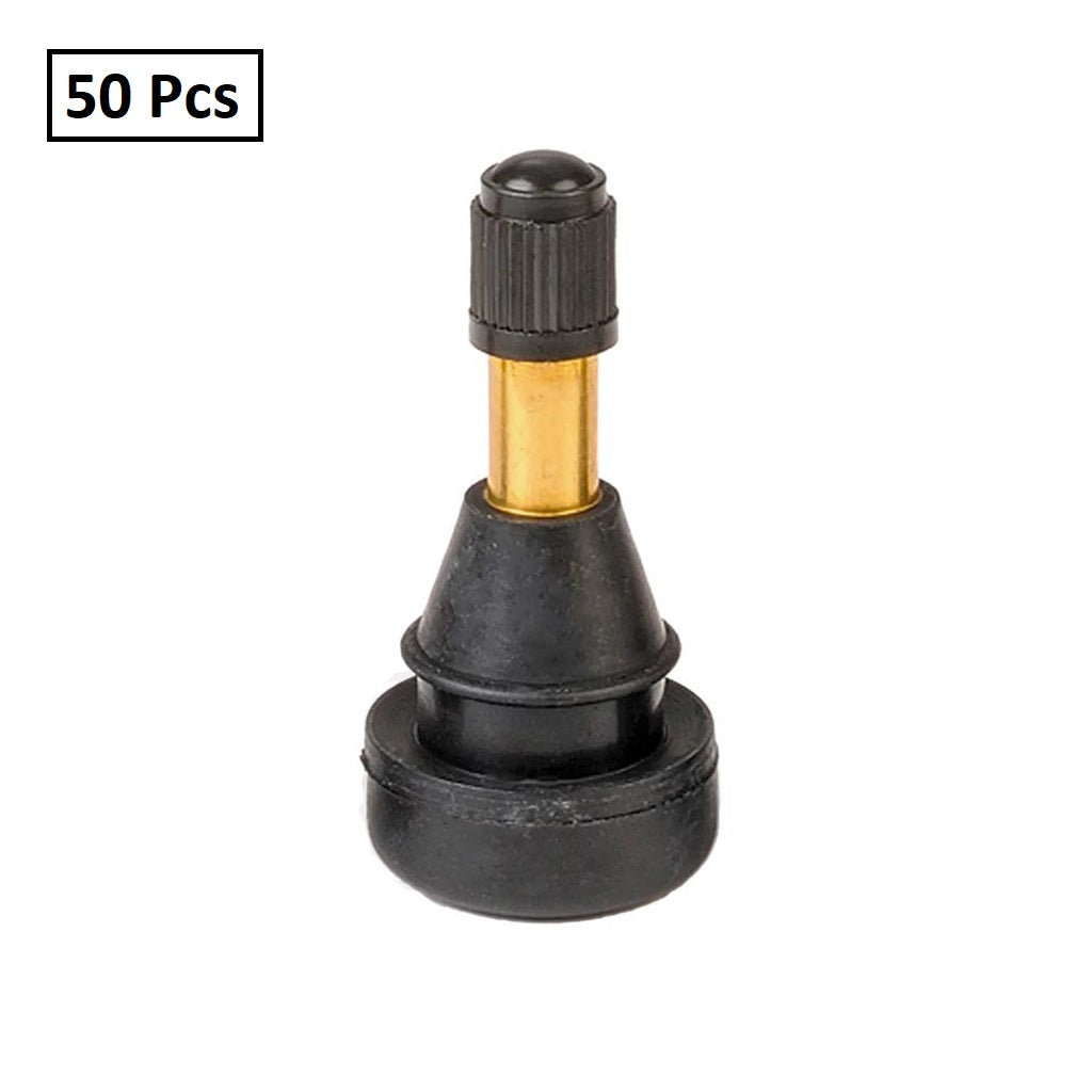 TR801HP High-Pressure Snap-In Valve Stem - 1.25" for .625" Rim Hole, 80-100 PSI