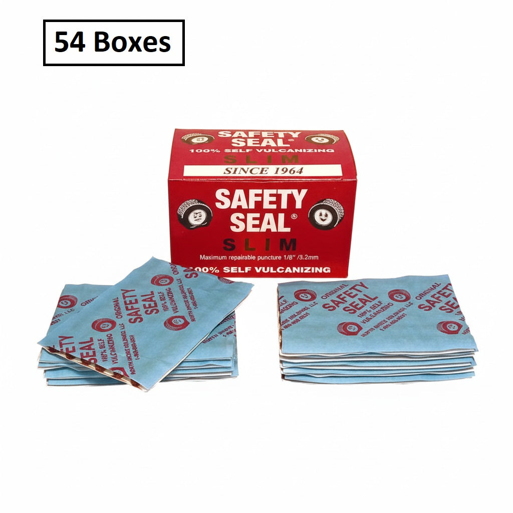 Safety Seal  4" Tire Slim Plugs tire repair brown, Box 60 plugs
