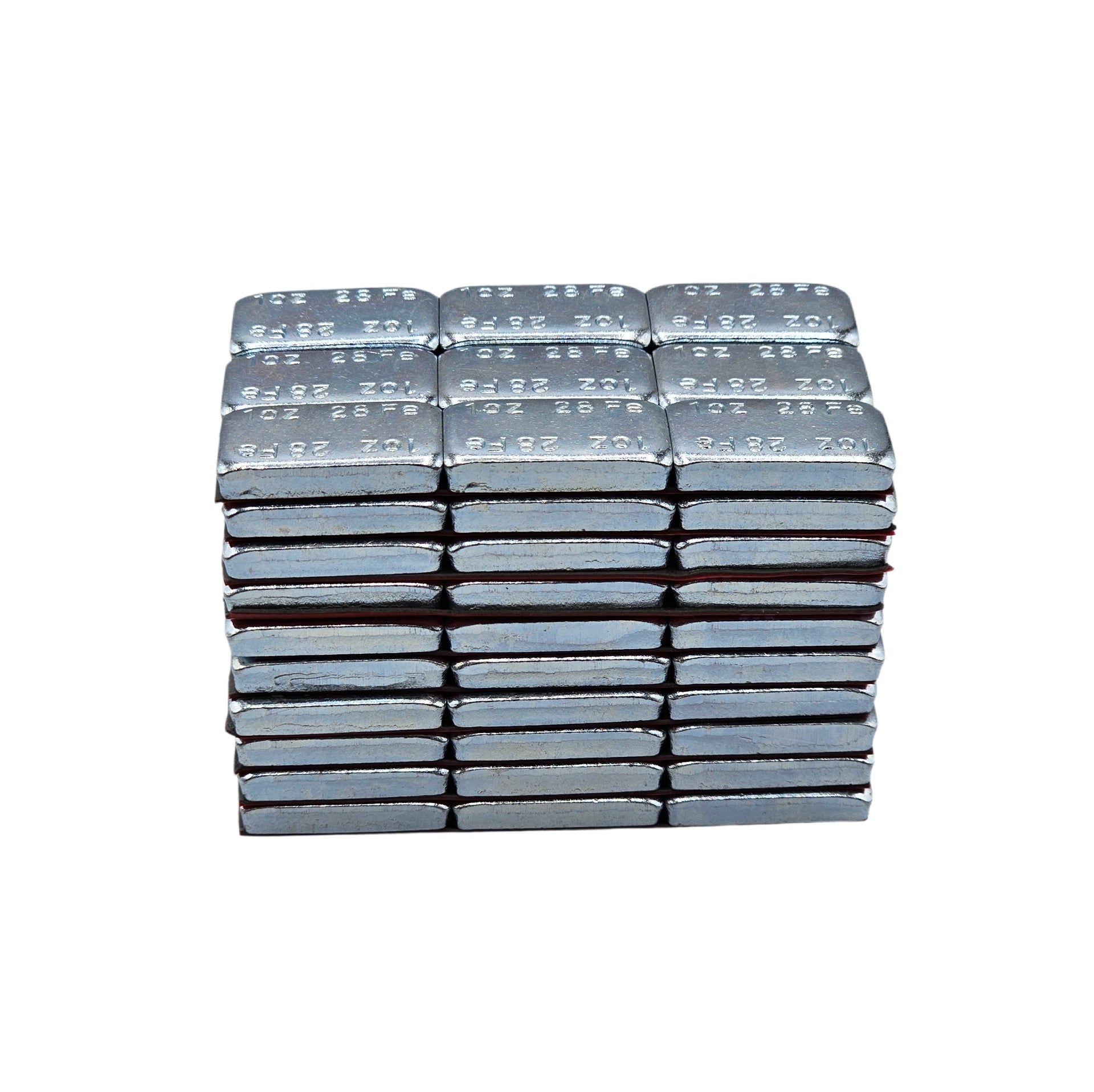 C-HORSE Stick-On Self-Adhesive Wheel Weights – Zinc Coated – 1 oz Increments – 3M Adhesive Tape