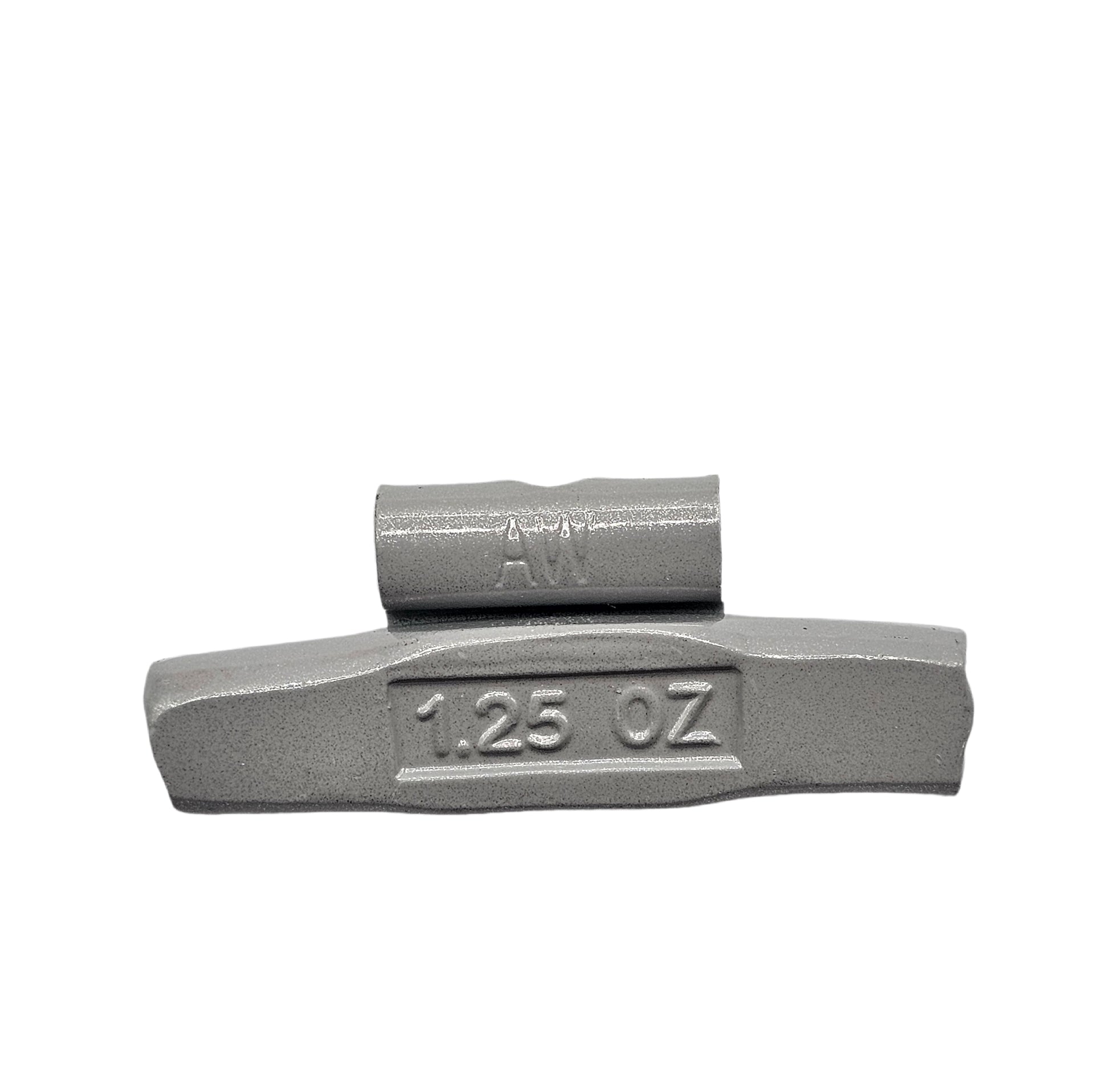 100-Piece Clip-On Wheel Weight Kit AW Style - Gray Coated Assortment 1.25-2.00 oz