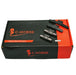 C-HORSE 100-Piece Clip-On Wheel Weight Assortment - FN Style, Black Coated 35-60gr = 1.25-2.00oz
