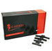 C-HORSE 100-Piece Clip-On Wheel Weight Assortment - FN Style, Black Coated 35-60gr = 1.25-2.00oz
