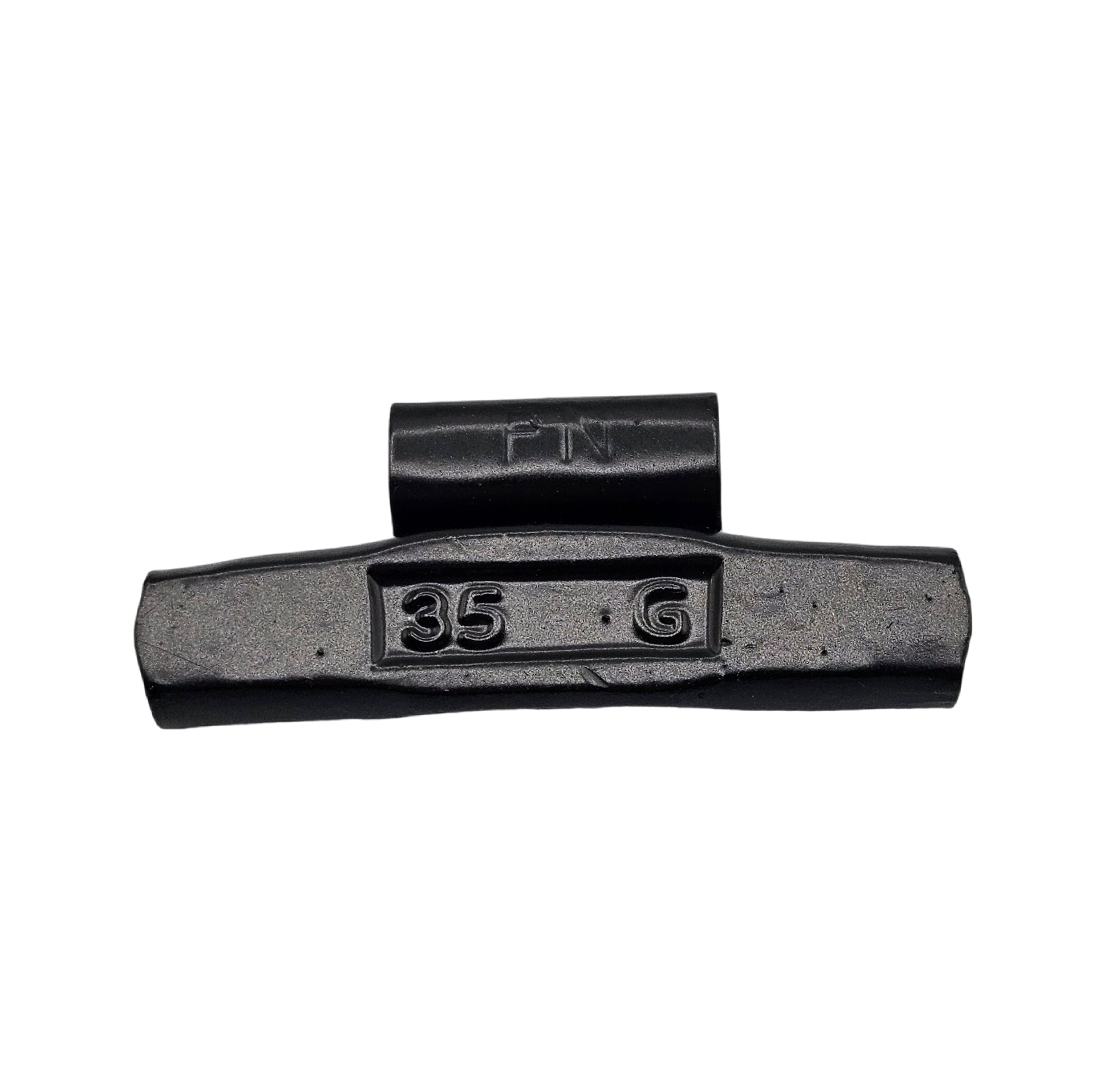 C-HORSE 100-Piece Clip-On Wheel Weight Assortment - FN Style, Black Coated 35-60gr = 1.25-2.00oz