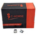 C-Horse clip-on wheel weights packaging with two weights in front