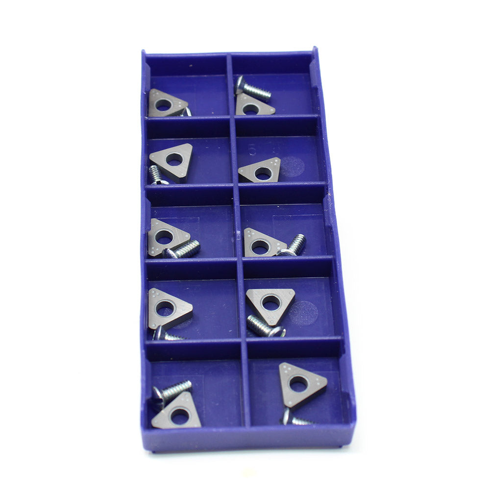 Negative Rake Carbide Brake Lathe Bit for Ammco & Hunter Lathes - Kit of 10 (CB6914)