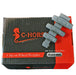 C‑HORSE 100-Piece Assortment Clip-On Wheel Weight Kit – AW Style – Gray Coated – 0.25 oz, 0.50 oz, 0.75 oz, 1.00 oz
