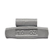 C‑HORSE 100-Piece Assortment Clip-On Wheel Weight Kit – AW Style – Gray Coated – 0.25 oz, 0.50 oz, 0.75 oz, 1.00 oz
