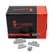 C‑HORSE 100-Piece Assortment Clip-On Wheel Weight Kit – AW Style – Gray Coated – 0.25 oz, 0.50 oz, 0.75 oz, 1.00 oz