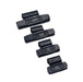 C‑HORSE 100-Piece Assortment Clip-On Wheel Weight Kit – FN Style – Black Coated – 10g, 15g, 20g, 30g (0.25 oz–1.00 oz)