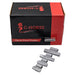 C‑HORSE 100-Piece Assortment Clip-On Wheel Weight Kit – FN Style – Gray Coated – 10g, 15g, 20g, 30g (0.25 oz–1.00 oz)