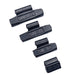 C‑HORSE 100-Piece Assortment Clip-On Wheel Weight Kit – MC Style – Black Coated – 0.25 oz, 0.50 oz, 0.75 oz, 1.00 oz
