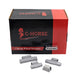 C‑HORSE 100-Piece Assortment Clip-On Wheel Weight Kit – MC Style – Gray Coated – 0.25 oz, 0.50 oz, 0.75 oz, 1.00 oz