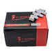 C‑HORSE 100-Piece Assortment Clip-On Wheel Weight Kit – MC Style – Gray Coated – 0.25 oz, 0.50 oz, 0.75 oz, 1.00 oz