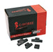 C‑HORSE 100-Piece Assortment Clip-On Wheel Weight Kit – AW Style – Black Coated – 0.25 oz, 0.50 oz, 0.75 oz, 1.00 oz