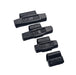 C‑HORSE 100-Piece Assortment Clip-On Wheel Weight Kit – AW Style – Black Coated – 0.25 oz, 0.50 oz, 0.75 oz, 1.00 oz