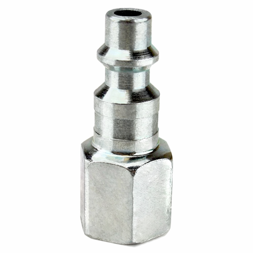 1/4" Quick Coupler Disconnect Plug - Female NPT Air Fitting