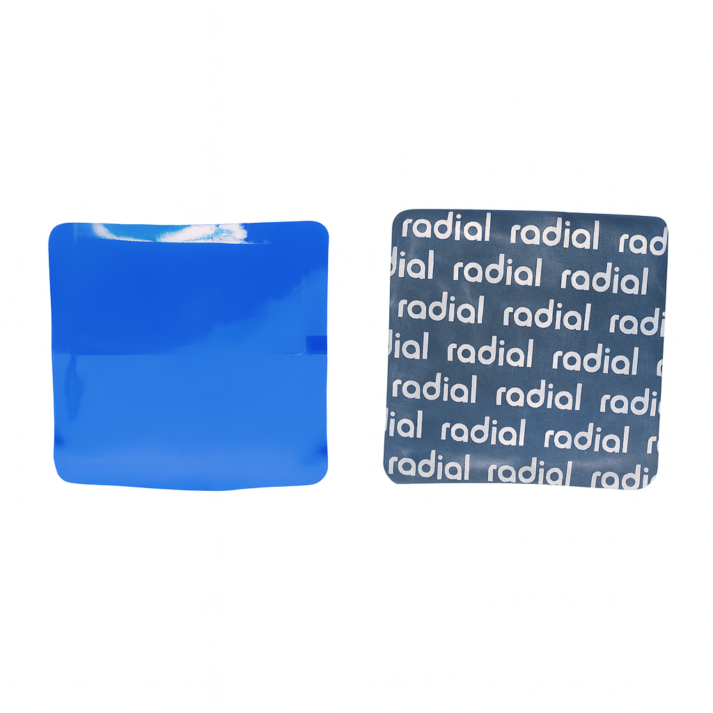 Large Square Radial Tire Repair Patch 76mm (3") for Passenger & Light Truck Tires (100-Pack)