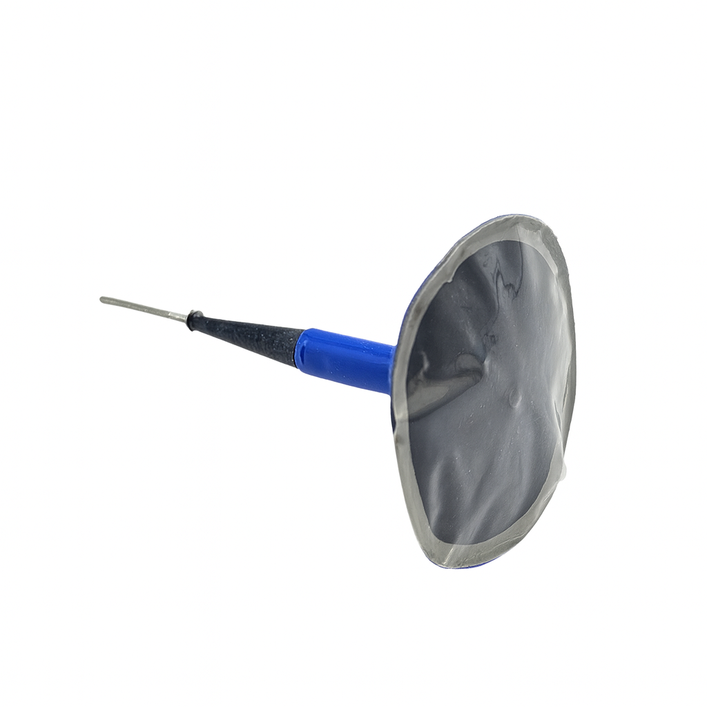 Medium Combination Tire Repair Patch Plug - 1-7/8" x 1/4" Seal Lead-Wire Patch (24-Pack)