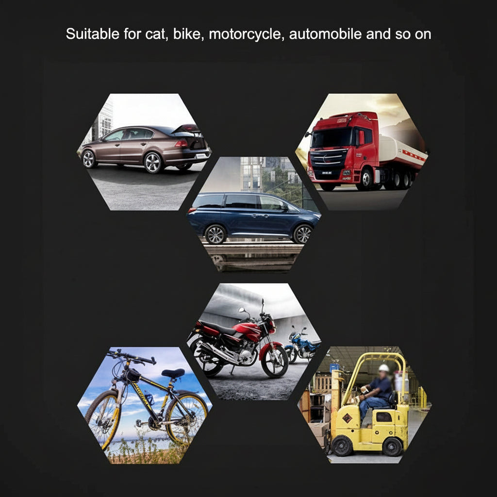 Digital Tire Inflator with Pressure Gauge - 250 PSI LCD Air Chuck